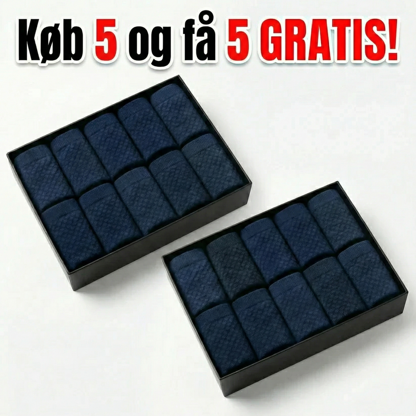 ECOAWEAR® Strømper 5-pak | Få 5 ekstra GRATIS