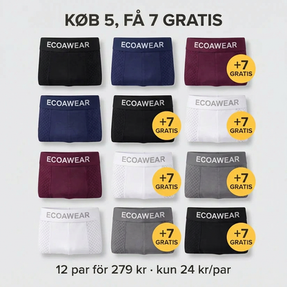 ECOAWEAR® Boxers 5-pak | Få 7 ekstra GRATIS