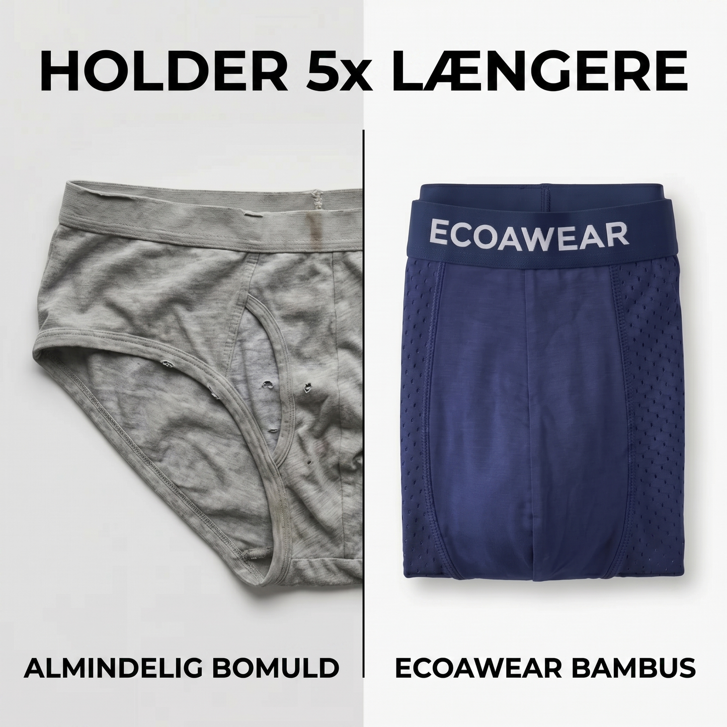 ECOAWEAR® Boxers 5-pak | Få 7 ekstra GRATIS