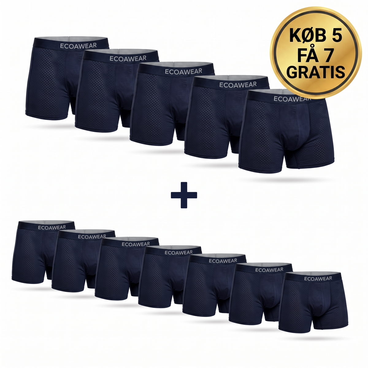 ECOAWEAR Bambusboxershorts Herre 12-pak, billede 7