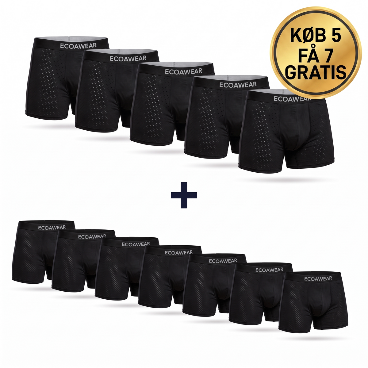 ECOAWEAR Bambusboxershorts Herre 12-pak, billede 8
