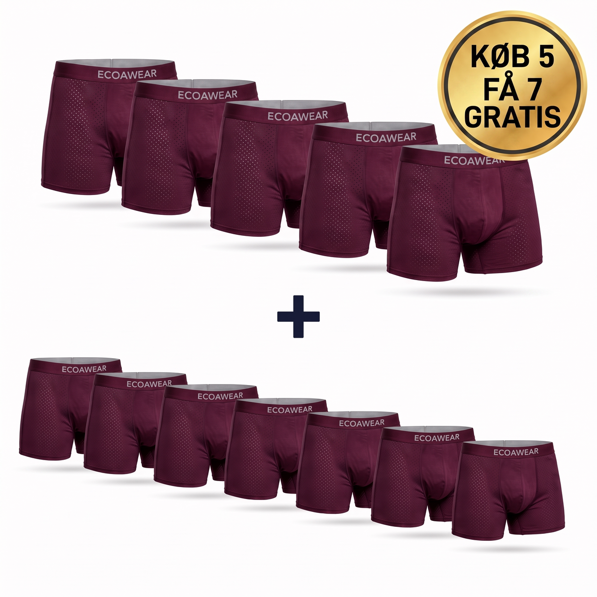 ECOAWEAR Bambusboxershorts Herre 12-pak, billede 9